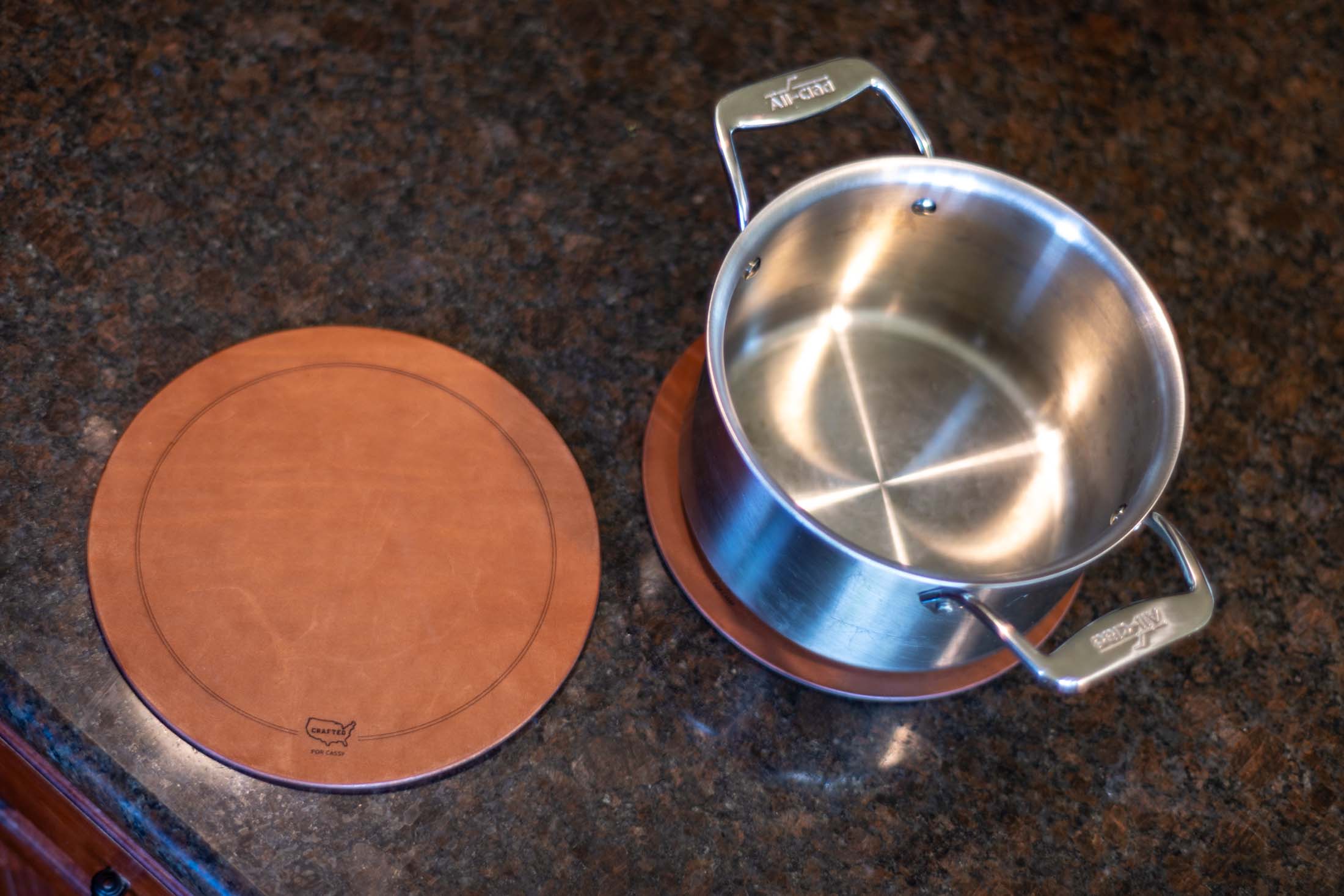 Leather Trivet