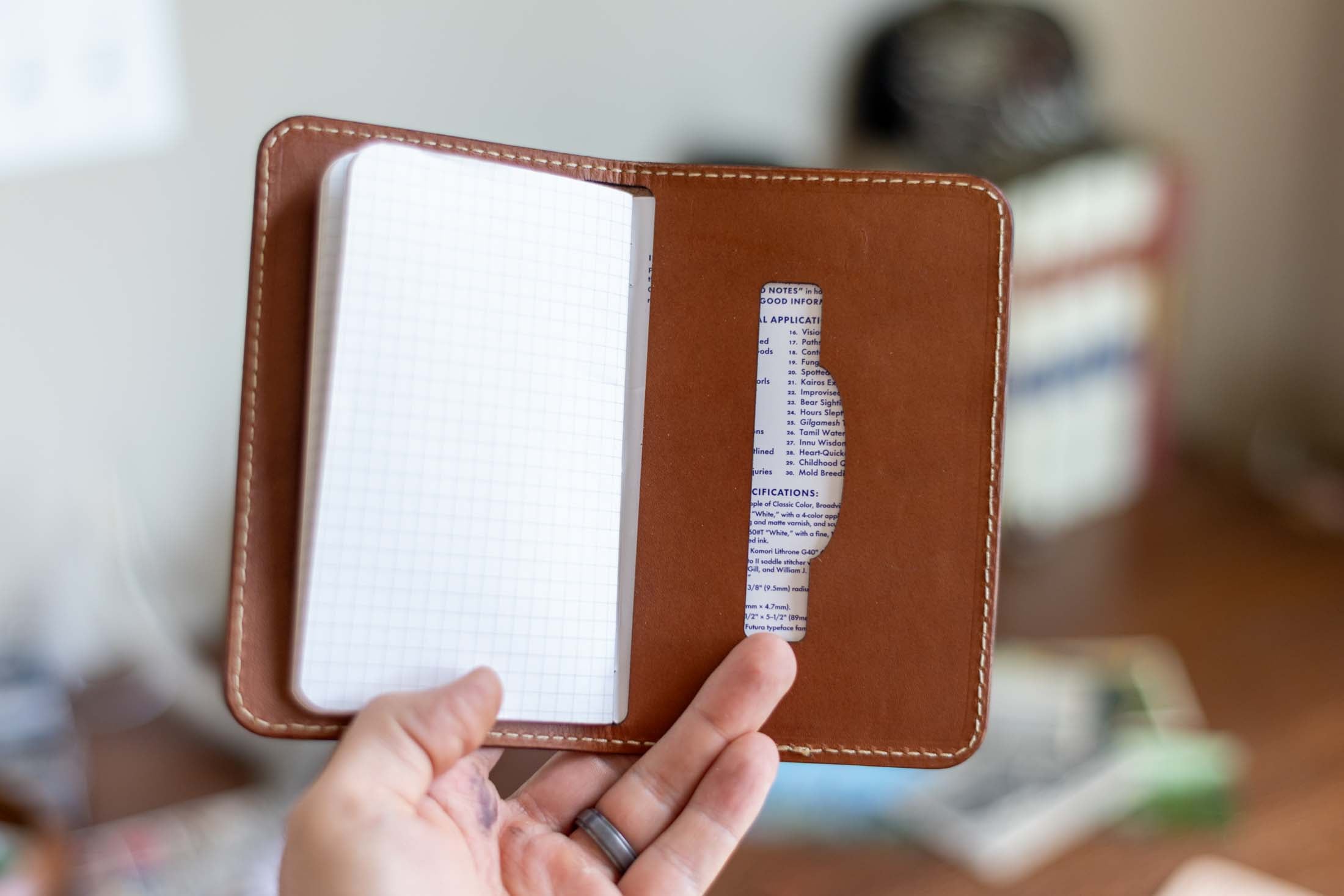 Field Notes Covers Hand Crafted Leather